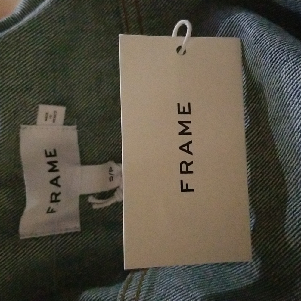 FRAME Denim Mix Peacoat - Picture 4 of 8